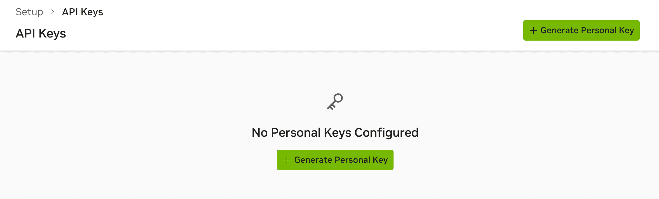 generate personal key 0.7x