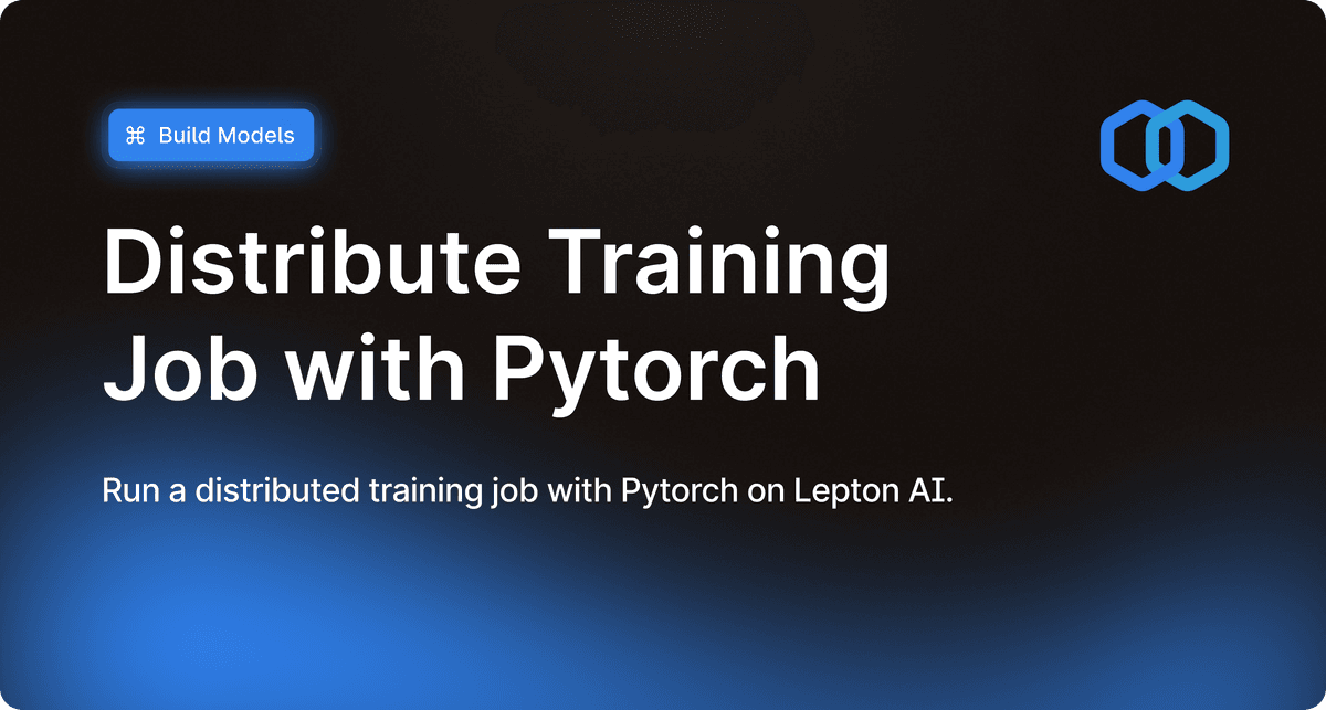 Distributed training with Pytorch